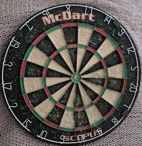 Mc Dart scopus Dartscheibe , Durchmesser Ca 44cm ,gebraucht , Siehe Bilder , - Bild 1 von 6