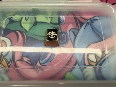 Jris75 Gold Metal Artisan Mechanical Keyboard Keycap For Mx Switches - Image 1 of 2