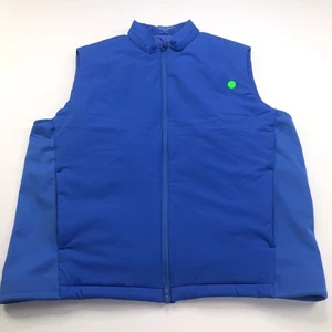 Holderness & Bourne The King Vest $220 XL Tailored Fit Zip Mock Neck Puffer Vest - Picture 1 of 11