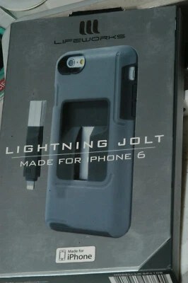 Funda LifeWorks Lightning Jolt 100 % genuina para iPhone 6 - Modelo LW-6P4108 Foto 1 de 4