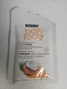Bare Foot, Hydrating Foot Mask, Made In Korea.- 1Pair By Freeman - Picture 1 of 1