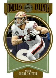 George Kittle 2022 Legacy Football - Timeless Talents - San Francisco 49ers - Picture 1 of 2