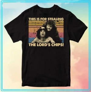 This Is For Stealing The Lord’s Chips Vintage T-Shirt Gift for Friends All Size - Picture 1 of 6