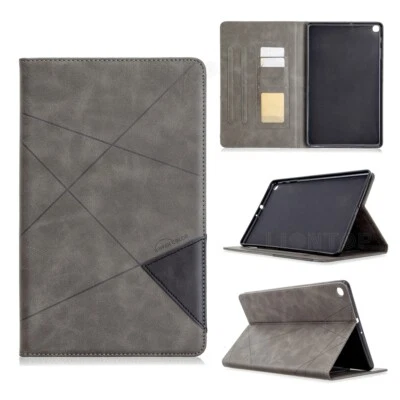 Leather Stand Flip Case For Samsung Galaxy Tab A A7 A8 S4 S6 S7 S8 Tablet Cover - Image 1 of 4