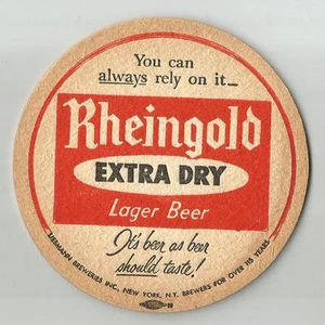 15 Rheingold Bierdeckel You Can Always Rely On It 115 Jahre Version - Bild 1 von 1