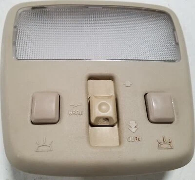 Lincoln LS 2000 2001 2002 techo corredizo techo corredizo interruptor cúpula marfil Foto 1 de 4