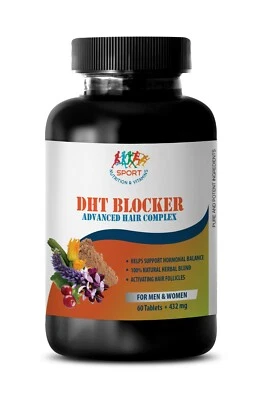 SPORT NUTRITION & VITAMINS hair grow hair products - DHT BLOCKER HAIR COMPLEX - he shou wu hair loss 1B