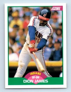 1989 Score Rookie & Traded Dion James Cleveland Indians #51T - Picture 1 of 2