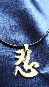 Chinese Character Feng Shui Good Luck  Necklace...9 styles to choose...tolerance - Picture 1 of 18