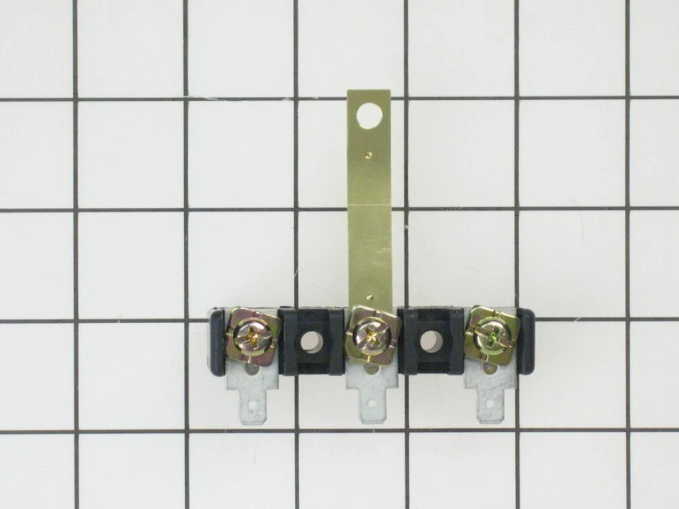 Nuevo bloque de terminales de secadora GE genuino OEM Y CORREA DE CONEXIÓN A TIERRA WE4M325 Foto 1 de 1