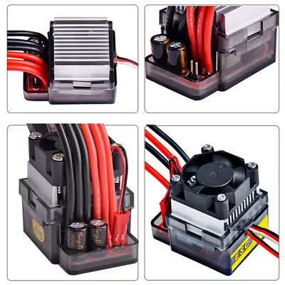 320A HSP 6-16V Bürste Brushed Fahrregler Speed Controller für RC Boot Auto TD - Bild 1 von 4