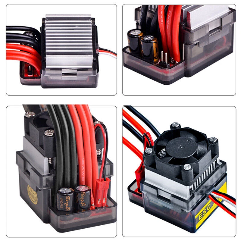 Regolatore di velocità motore spazzolato 6-12V 320A ESC per RC nave e barca R/C Hobby DE - Immagine 1 di 4