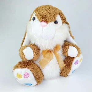 Dan Dee Hoppy Hopster Collectors Choice 14" Brown Lop Easter Bunny Rabbit Plush - Picture 1 of 19