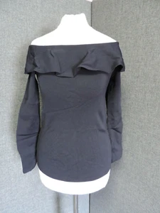 COS Fine-Rib Off-The-Shoulder Top UK XS RRP £55 LN025 HH 17 - Picture 1 of 5