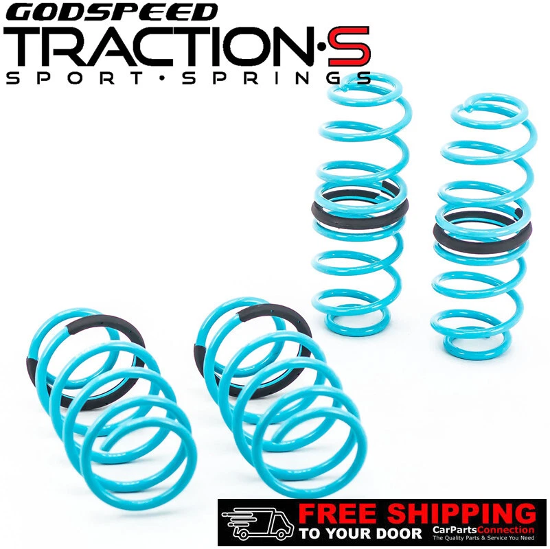 Muelles inferiores Godspeed Project Traction-S Performance para Ford Fiesta/ST 11-2019 Foto 1 de 2