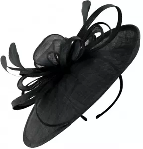 Failsworth Millinery Loops and Feathers Disc Headpiece - Picture 1 of 180