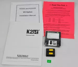 Kurzweil K2000 K200R K2Vx V5.00 configurazione EPROM con dischi - Foto 1 di 4