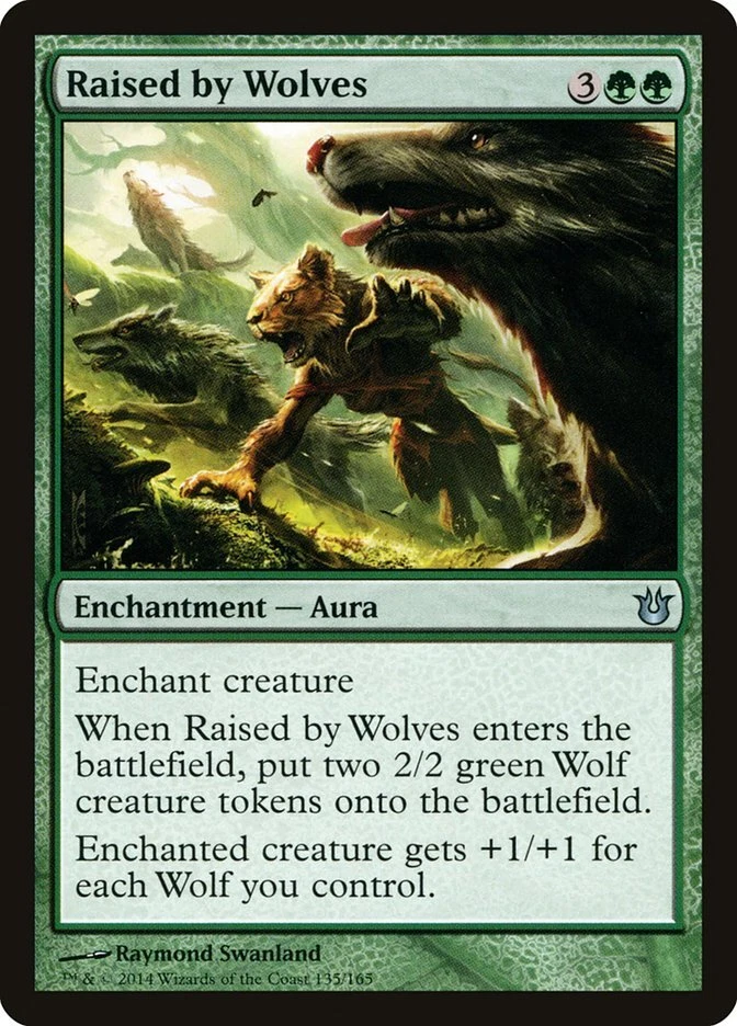 1x Raised by Wolves - NM/LP - Theros Block - SPARROW MAGIC - Image 1 of 1
