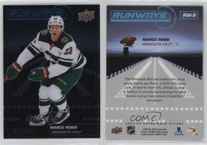 2022-23 Upper Deck Allure Runways Marco Rossi #RW-9 Rookie RC