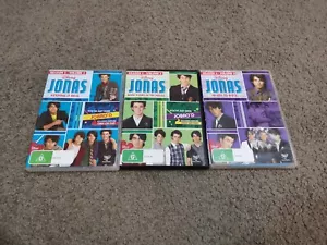 Jonas The Complete Season 1 Volume 1,2,3 Region 4 DVD - Foto 1 di 5