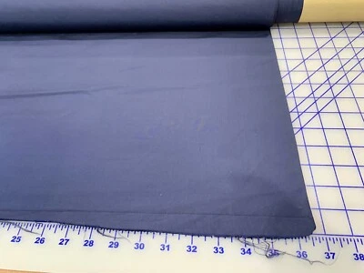VIOLET-BLUE LIGHT SATIN YARDAGE 36" x 6 YARDS NEW BOLT END REMNANT - Image 1 of 3