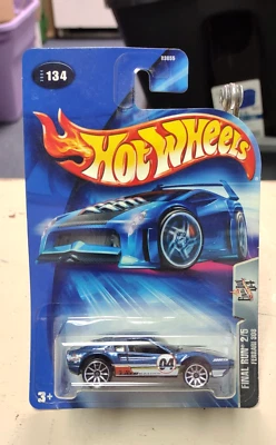 2004 Hot Wheels Final Run FERRARI 308 #2/5 #134 Blue Car NEW NOS   C14 - Image 1 of 3