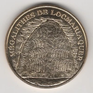 A-- 2011 TOKEN MEDAILLE MONNAIE DE PARIS-- 56 740 MEGALITHES DE LOCMARIAQUER - Picture 1 of 2