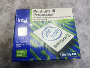 New in box p3 socket370 866 brand new unopened. intel original film package - Picture 1 of 3