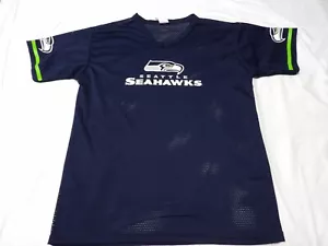 Franklin NFL Jugend Jungen Größe Large Team Farbe Mesh Trikot, Seattle Seahawks blau - Bild 1 von 6