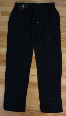 GALAXY BY HARVIC MEN'S ATHLETIC/LEISURE PANTS XL BLACK NEW WITH TAGS!!! MSRP $28 - Image 1 of 4