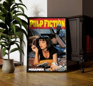 Pulp Fiction Film Retro Poster - Bild 1 von 8