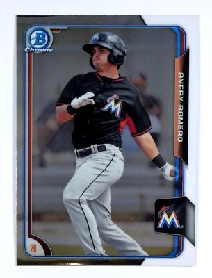 2015 Bowman #BCP79 Avery Romero  Chrome Prospects - Image 1 of 2