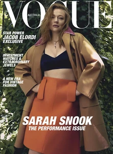 Vogue Australia April 2025 Sarah Snook Jacob Elordi Jenny Tian Paulina Porizkova - Picture 1 of 24