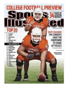 August 17, 2009 Zac Robinson Oklahoma State Cowboys Sports Illustrated Newsstand - Picture 1 of 1