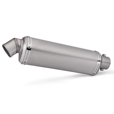 Tubo silenciador universal deslizable 51 mm 2" para motocicleta modelo A12 Foto 1 de 4