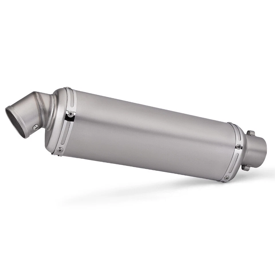 Tubo silenciador universal deslizable 51 mm 2" para motocicleta modelo A12 Foto 1 de 4