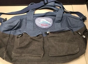 Tommy Bahama Canvas Duffle Blau Schwarz RELAX - Bild 1 von 6