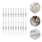  300 Pcs Metal Garden Decoration Chandelier Replacement Clips Connector Crystal