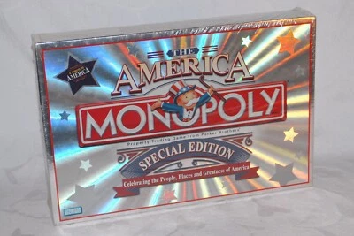 Monopoly America Special Edition 2002 Parker Brothers New Factory Sealed - Image 1 of 3