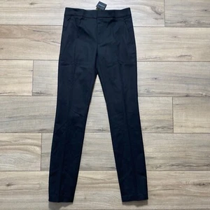 Club Monaco Womens Lillean Skinny Leg High Rise Pant Size 00 Black - Picture 1 of 14