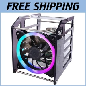 Durable Tower Case for Raspberry Pi Clusters & Jetson Nano with Enhanced Cooling - Picture 1 of 8