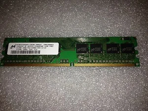 Memoria DDR2 Micron MT8HTF6464AY-53EB8 512MB PC2-4200 533MHz CL4 240 Pin - Imagen 1 de 1