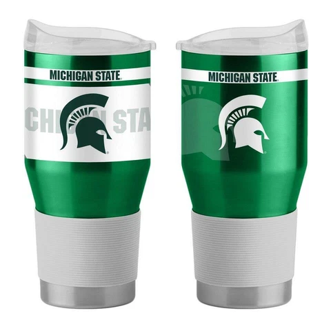 Michigan State Spartans 24oz Twist Ultra Travel Tumbler [NEW] Cup Mug Coffee Cover