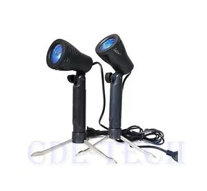 2PCS Photo Studio Table Top Light Lamp w/ Bulbs Stand for Soft Box Photography - Picture 1 of 7