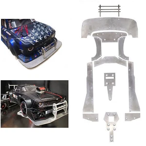 Für ARRMA 1/7 VERBRECHENVERLETZUNG F1 Aluminium vorne Gehäuse Panzerung Schutzleiste - Bild 1 von 7