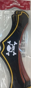 Pirate Treasure Paper Hats 8 Count - Picture 1 of 2