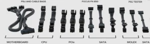 Cable set for Seasonic FOCUS Plus 850 Platinum SSR-850PX - Photo 1/2