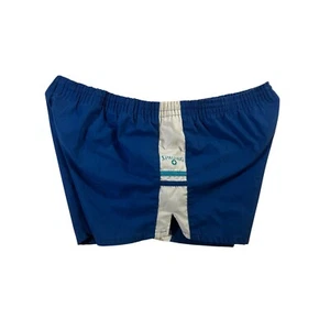 Vintage 70s 80s Spalding L Polyester Gym Coach Shorts Lined Swim Short - Picture 1 of 4