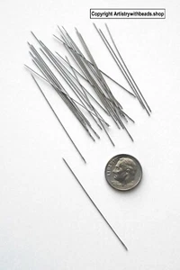 30 GROSSES AUGE 2 in 55mm Auffädelnadeln Stahl Auffädeln Nadeln Easy Thread KIT013 - Bild 1 von 8