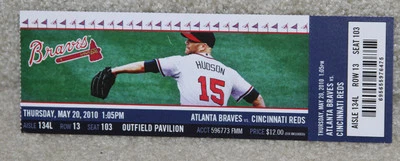 Craig Kimbrel 1st MLB WIN 5/20/2010 - Atlanta Braves Very Rare First - ROY - RC - Image 1 of 2